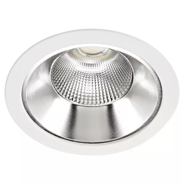 Downlight RIVA IP20, �232mm, fixe, blanc, LED int�g. 28,2W 55� 4000K 2500lm, dim (50603)