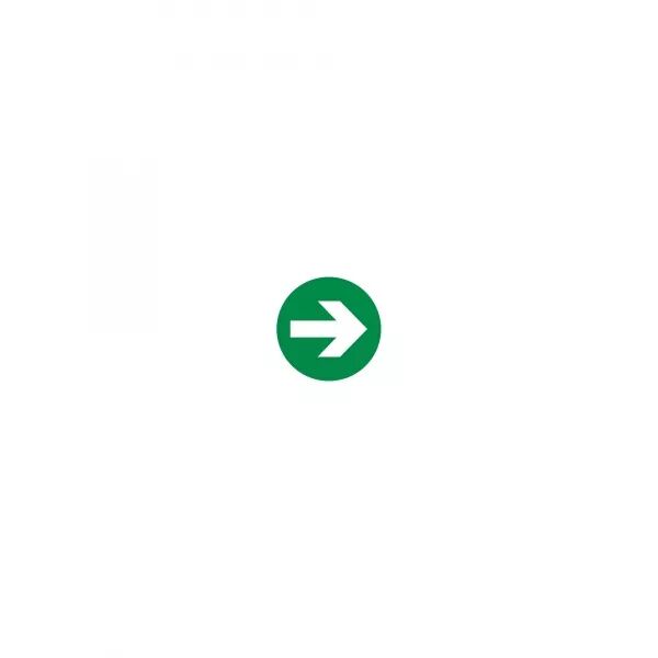 DROP 22 SIGNALISATION FL�CHE VERTE - 008342