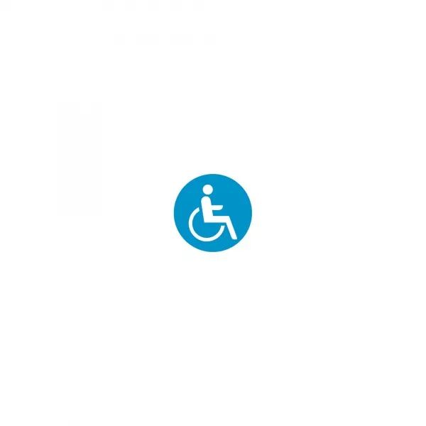 DROP 22 SIGNALISATION PMR BLEU - 008346                -
