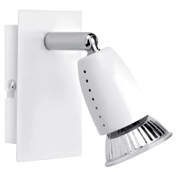 ECCO 01 - Spot sur pat�re GU10 50W max., orientable, blanc, Lpe non incl. (4662)