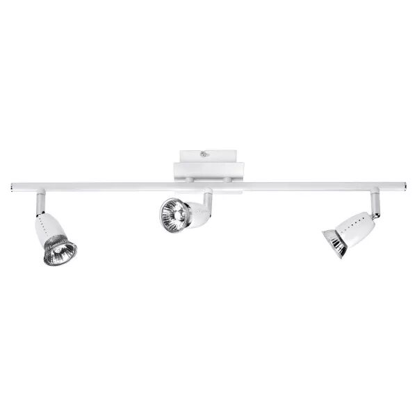 ECCO B3 - Plaf./Appl.Mur 3 spots GU10 50W max., blanc, lampes non incl. (4664)