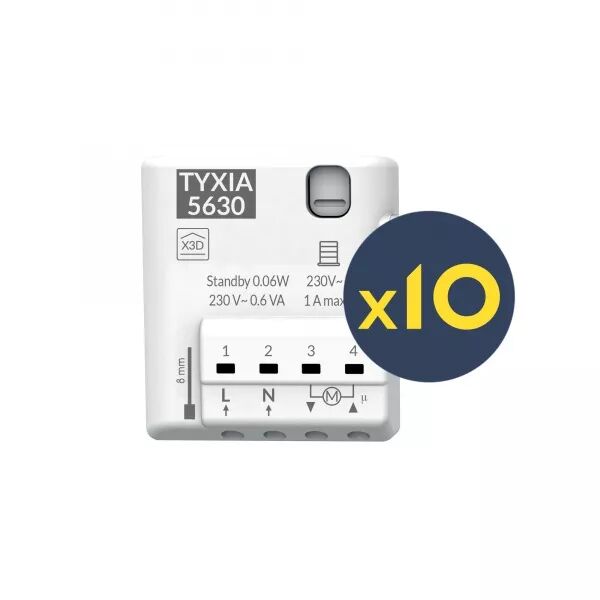 ECO PACK TYXIA 5630 X 10 | R�CEPTEURS MICROMODULES RADIO POUR VOLETS ROULANTS