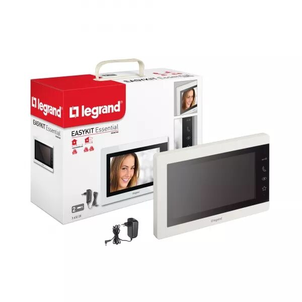 ECRAN INT�RIEUR VISIOPHONE EASY KIT 7POUCES BLANC