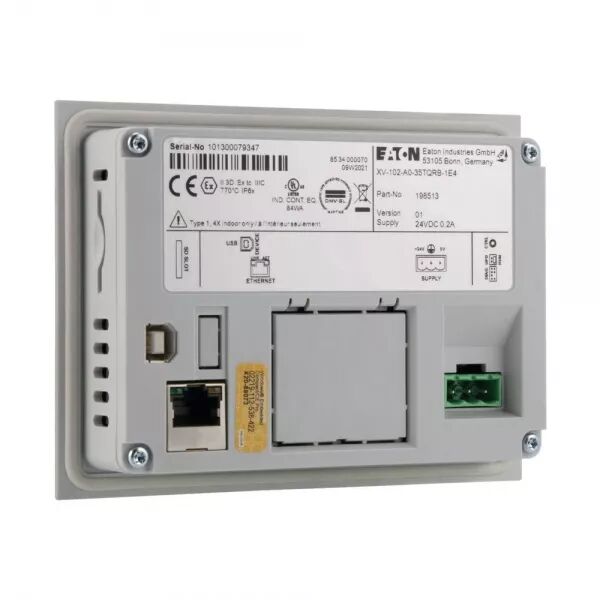 ECRAN TACTILE R�SISTIVE XV100 POUR EASYE4, COULEUR 64 K, 24 V DC, 3,5\ , ETHERNET