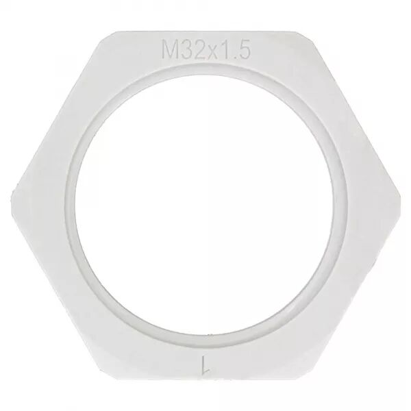 ECROU POLYAMIDE GRIS ISO 32
