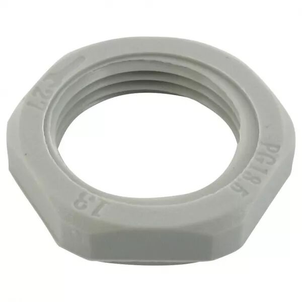 ECROU POLYAMIDE GRIS ISO20