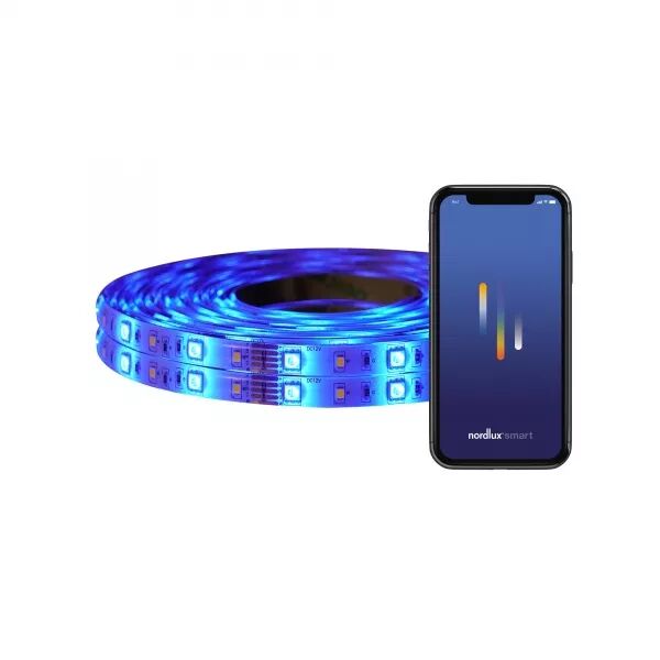 Effet lumineux - SMARTLED COLOUR 2X5M -  Plastique - Blanc - LED Module Incl. (2210449901)