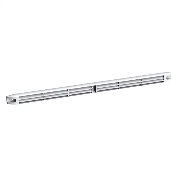 Eh 5/45 + g-37 gr - entr�e d\'air hygro. acoustique 5/45+grille - 37db gris (526507)
