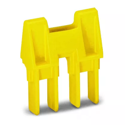 El�ment d\'accouplement 2 p�les / Jaune (282-372)