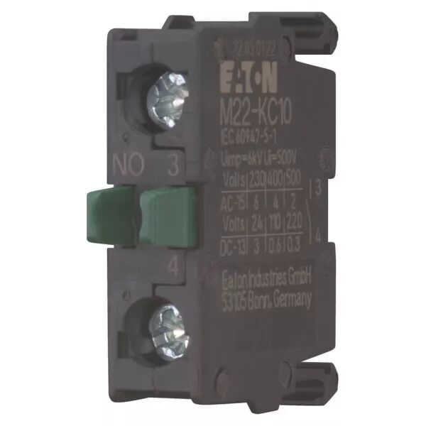 �l�ment de contact, Bornes �Vis, 1F, 24V 3 A, 220V 230V 240V 6 A (216381)