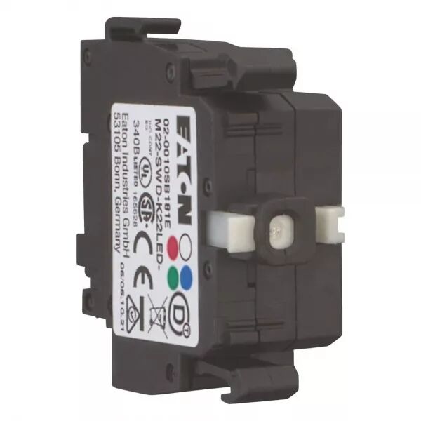 EL�MENT FONCTION., 3 POS., LED-G, FACE AVANT