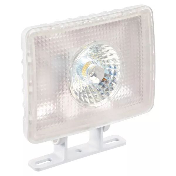 ELFI - Proj. Ext. IP65 IK07, blanc, angle 60�, LED int�g. 10W 4000K 1000lm (50230)