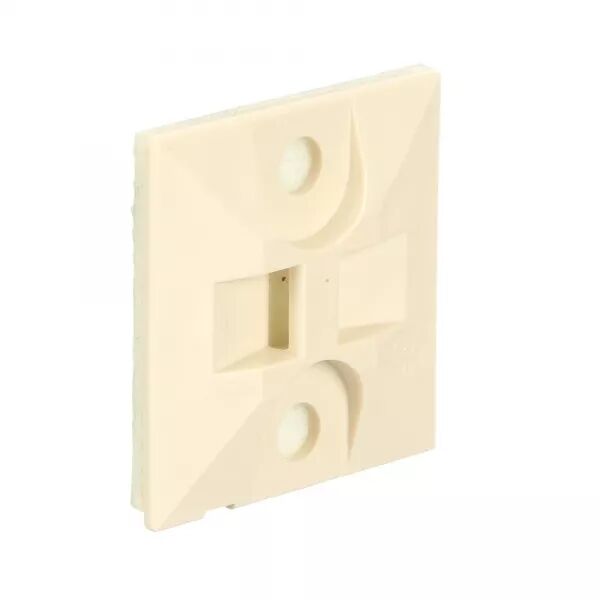 EMBASE AUTOCOLLANTE CTA 19 NC BLANCHE TRANSPARENTE 19MM X 19MM X 39MM