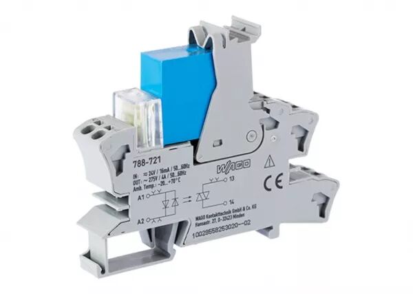 EMBASE AVEC SSR H 25 MM 24 V AC/DC / 12 - 275 V - 2A