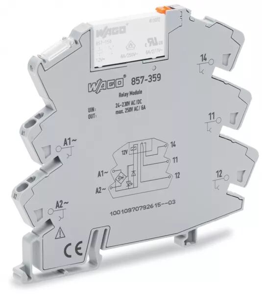 EMBASE ENF. JUMPFLEX� AVC RELAIS MIN AC/DC 230 V 3,5 MA