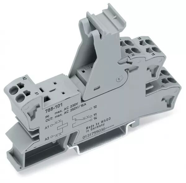 EMBASE SANS RELAIS POUR RAIL TS 35, RP 25 2RT