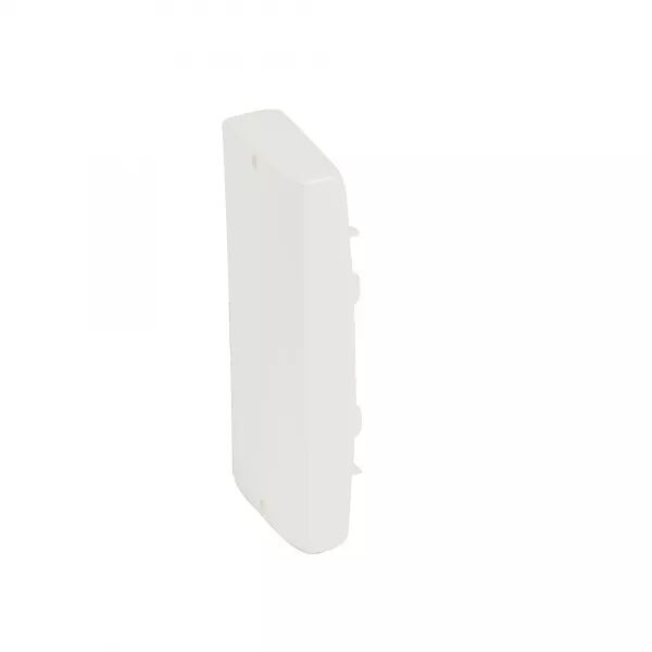 Embout - Pour goulotte Logix 45 130x50mm - Blanc antimicrobien