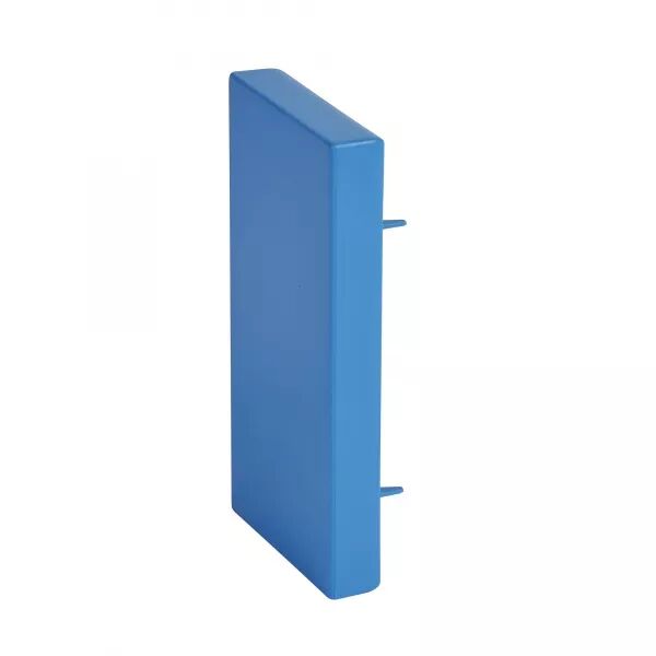 Embout � visser - Pour goulotte de distribution Viadis 120x60mm - Bleu