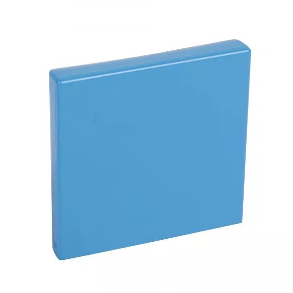 Embout � visser - Pour goulotte de distribution Viadis 60x60mm - Bleu