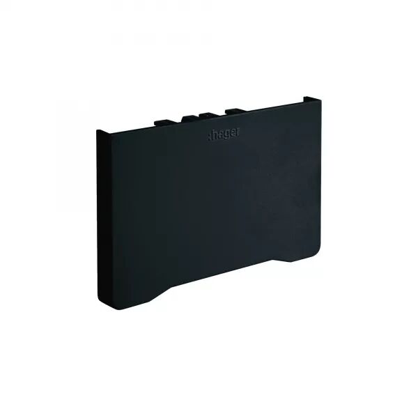 EMBOUT POUR GOULOTTE D\'INSTALLATION GBD 50X85MM, NOIR