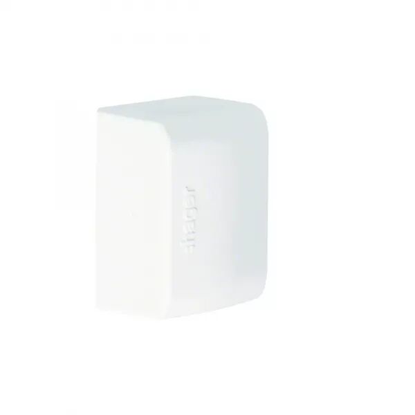 EMBOUT POUR MOULURE ATEHA 16X30MM BLANC