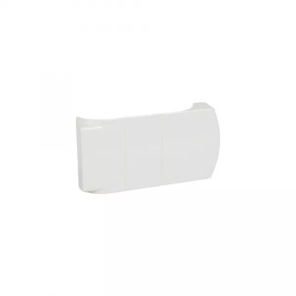 EMBOUT SABOT POUR PLINTHE DLPLUS HAUTEUR 20MM - BLANC