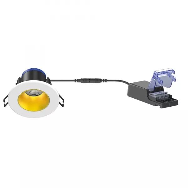 ENCASTR� EF8 IP65 IK07 5/7W 3CCT 2700/3000/4000K 500LM DIMMABLE BLANC/DOR�