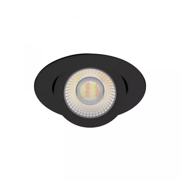 ENCASTR� HIROS NOIR IP5X/65 IK07 6/8W 4CCT 2200/2700/3000/4000K 800LM 50000H