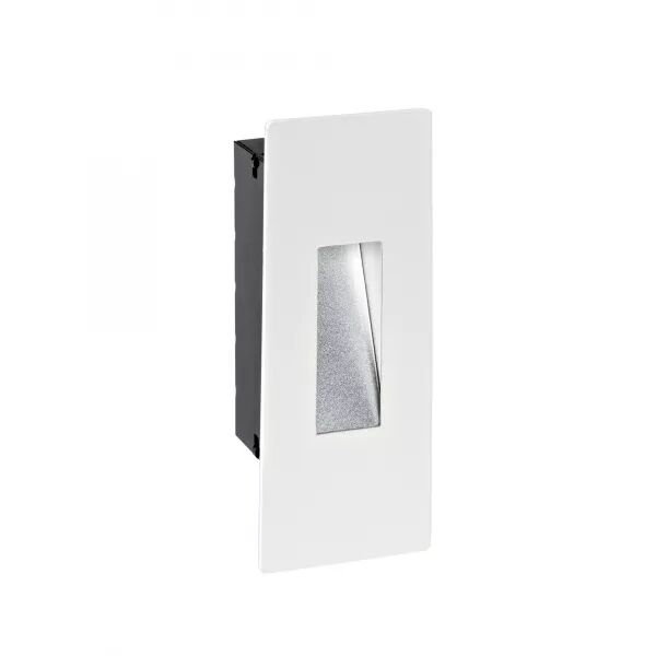 ENCASTR� MUR RUSSEL BLANC/GRIS POUR BALISAGE, LED 1.6W 4000K 100LM 230V
