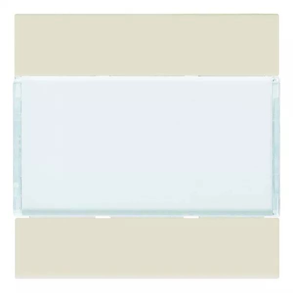 Enjoliveur 2 boutons poussoirs KNX gallery dune (WXE302D)