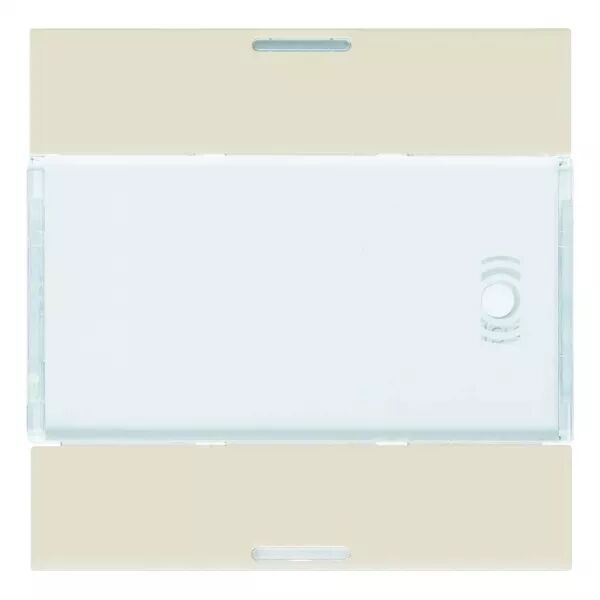 Enjoliveur 2 boutons poussoirs KNX gallery LED dune (WXE312D)