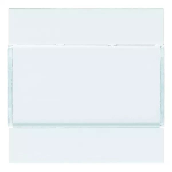 Enjoliveur 2 boutons poussoirs KNX gallery pure (WXE302B)