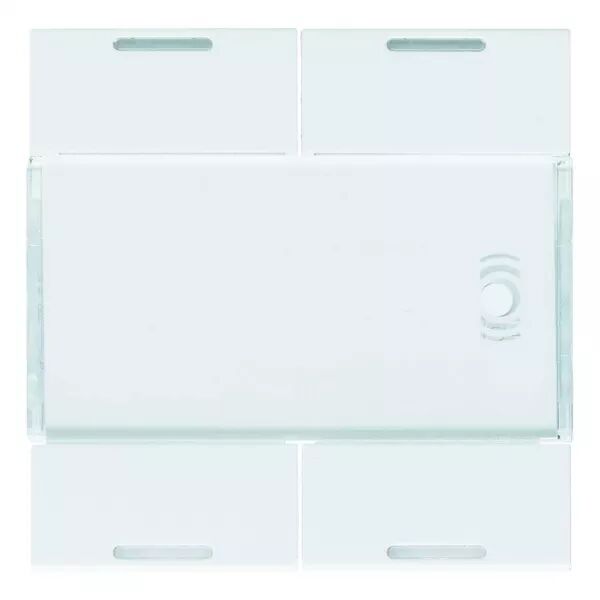 Enjoliveur 4 boutons poussoirs KNX gallery LED pure (WXE314B)