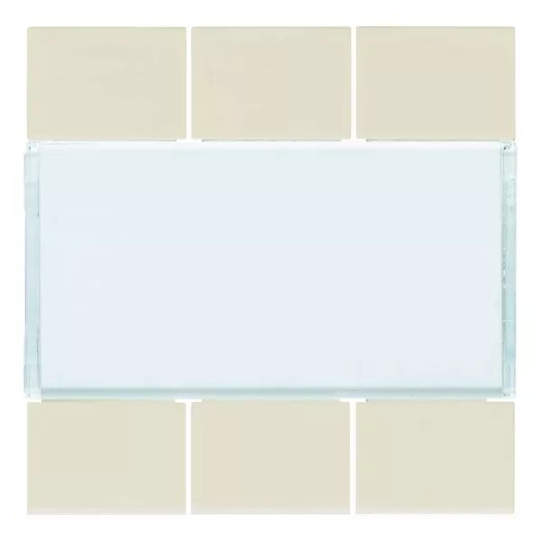 Enjoliveur 6 boutons poussoirs KNX gallery dune (WXE306D)
