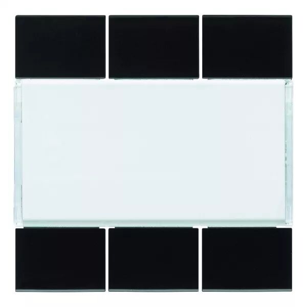 Enjoliveur 6 boutons poussoirs KNX gallery night (WXE306N)