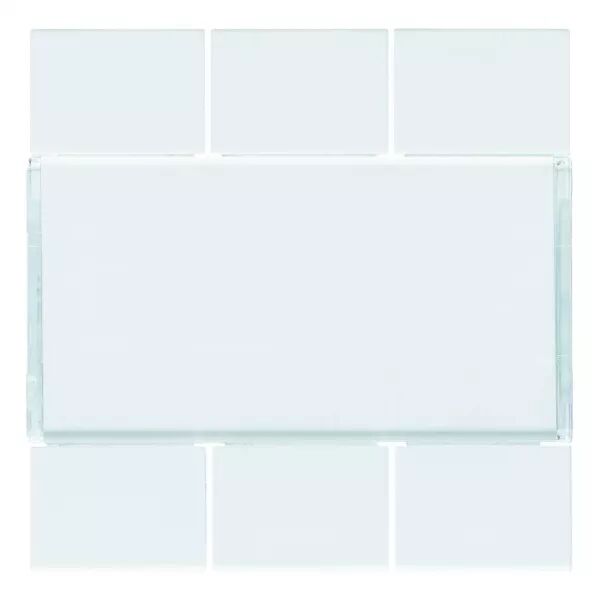 Enjoliveur 6 boutons poussoirs KNX gallery pure (WXE306B)