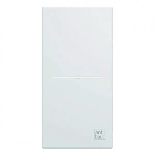 Enjoliveur Gallery interrupteur � voyant 1 module Antibact�rien (WXD011H)