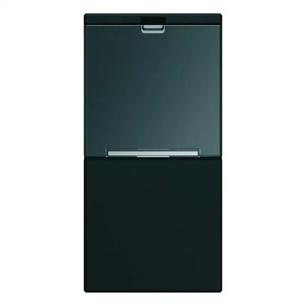 Enjoliveur Gallery interrupteur avec porte �tiquette 1 module , finition Night (WXD012N)