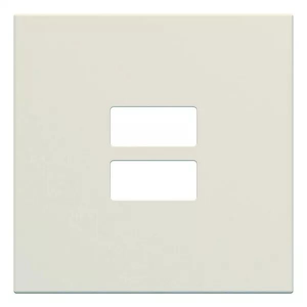 Enjoliveur Gallery prise double USB, finition Dune (WXD112D)