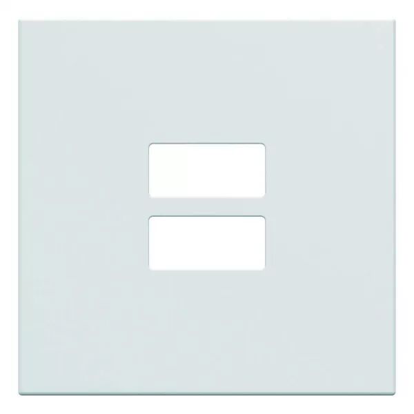 Enjoliveur Gallery prise double USB, finition Pure (WXD112B)