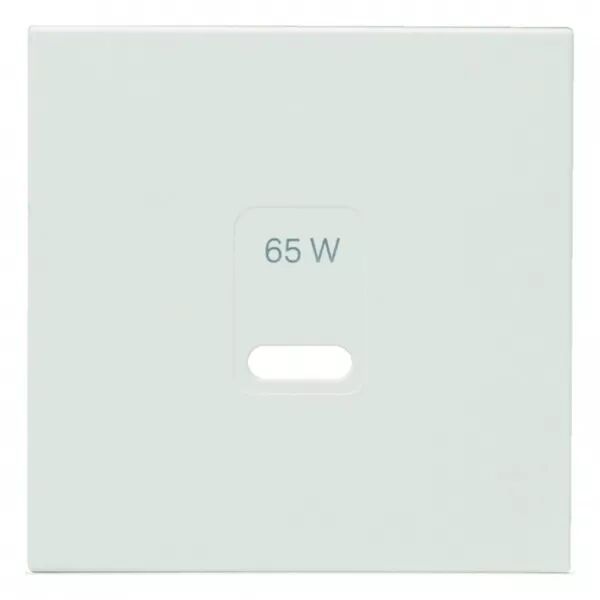 Enjoliveur Gallery prise USB 65W, finition AT_PUBColour (WXD115B)