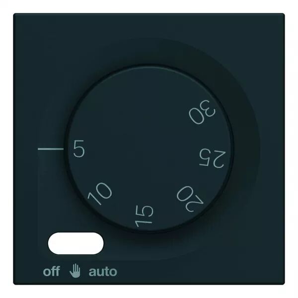 Enjoliveur Gallery thermostat fil pilote 2 modules , finition Night (WXD316N)