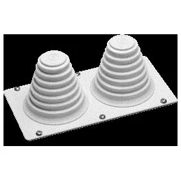 Entr�e de c�bles,univers,metal, avec 2 bec pour c�ble d=30-72mm,CL1 (FZ415N)