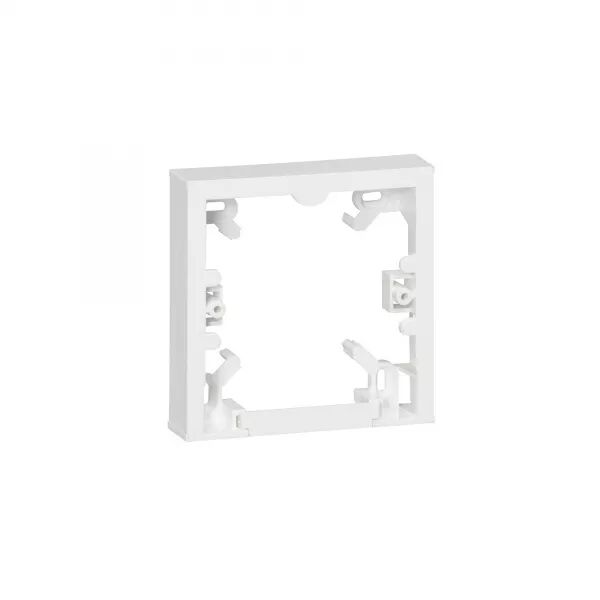 ENTRETOISE POUR INSTALLATION SAILLIE D\'UN APPAREILLAGE MOSAIC BLANC