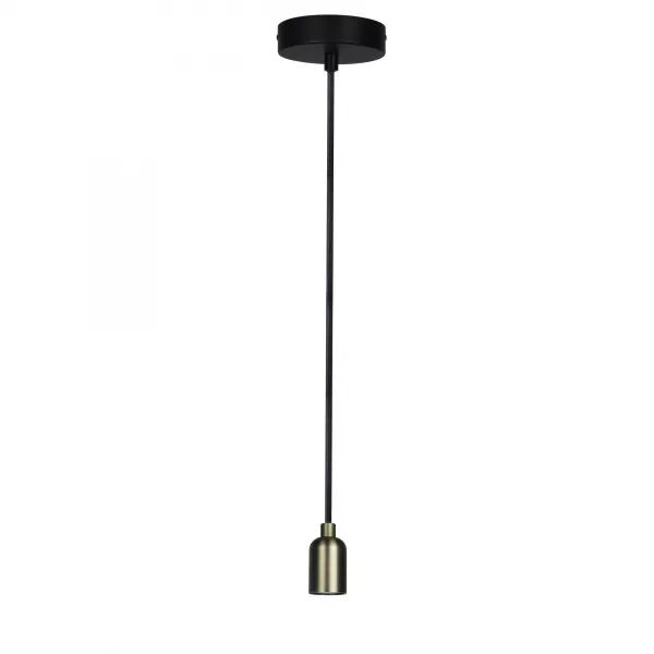 EPOQUE - SUSP. E27 60W MAX, DOUILLE STYLE R�TRO, BRONZE, LPE NON INCL.