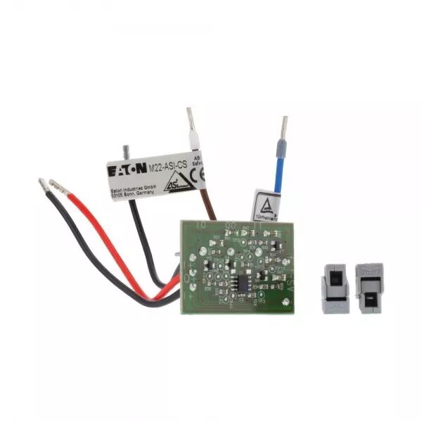 ESCLAVE ASI S�CURIT� 2 ENTR., 1Q, RACCORDEMENT PAR BORNES � RESSORT