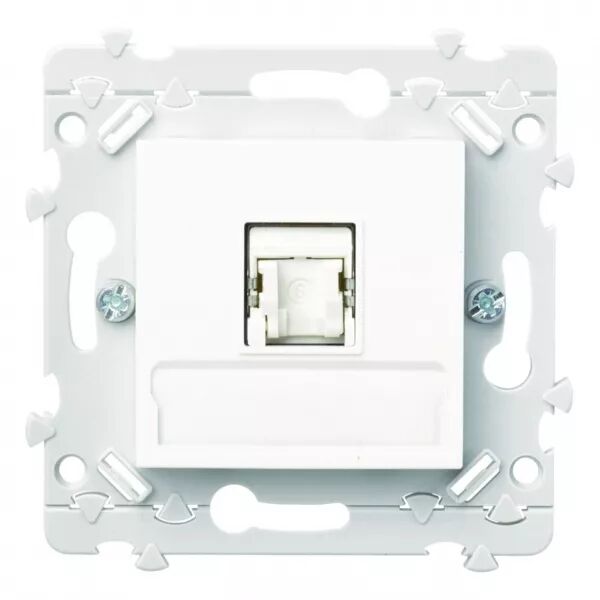 essensya prise RJ45 Cat�gorie 6 FTP pour Grade 2 � griffes Blanc (WE223G)