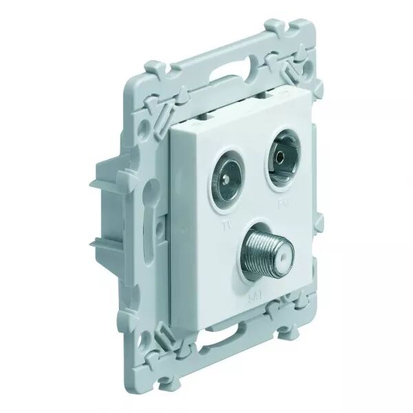 Essensya prise TV+FM+SAT directe 2entr�es (WE257)