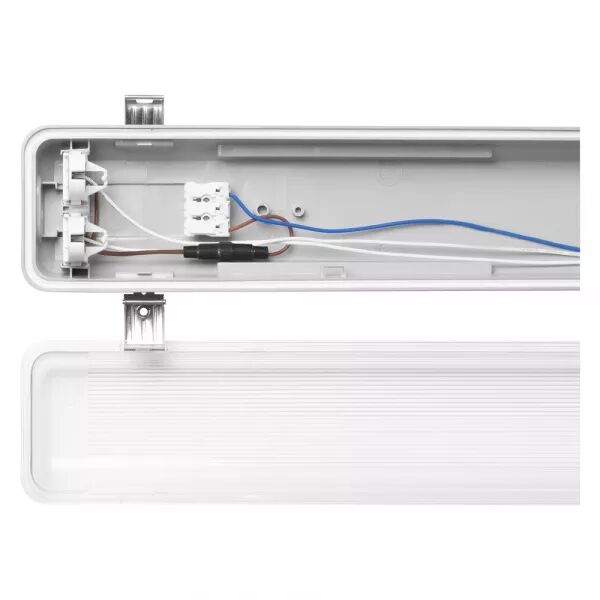 ETANCHE VIDE 1500 POUR 2 TUBES LED IP65 230V AVEC BORNIER AUTO LEDVANCE