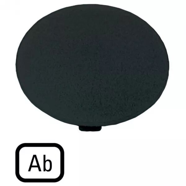 �tiquette, bouton \' coup de poing \' noir, AB (218274)